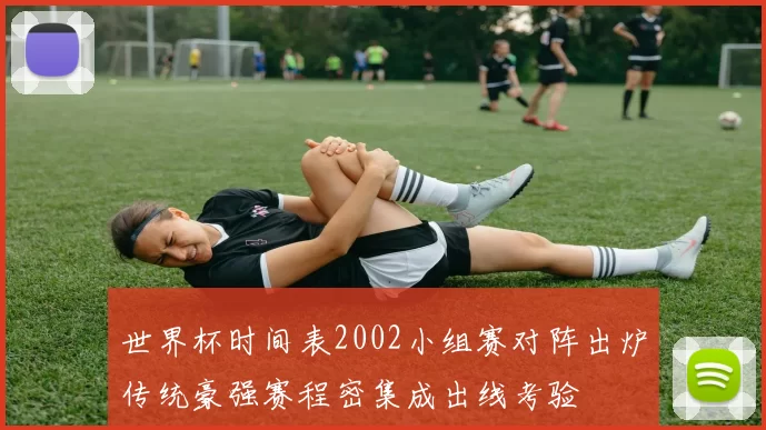 世界杯时间表2002小组赛对阵出炉传统豪强赛程密集成出线考验